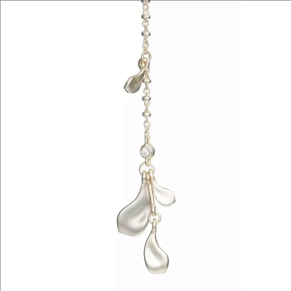 NWT KENDRA SCOTT Gold Quincy Y Necklace - Picture 3 of 4